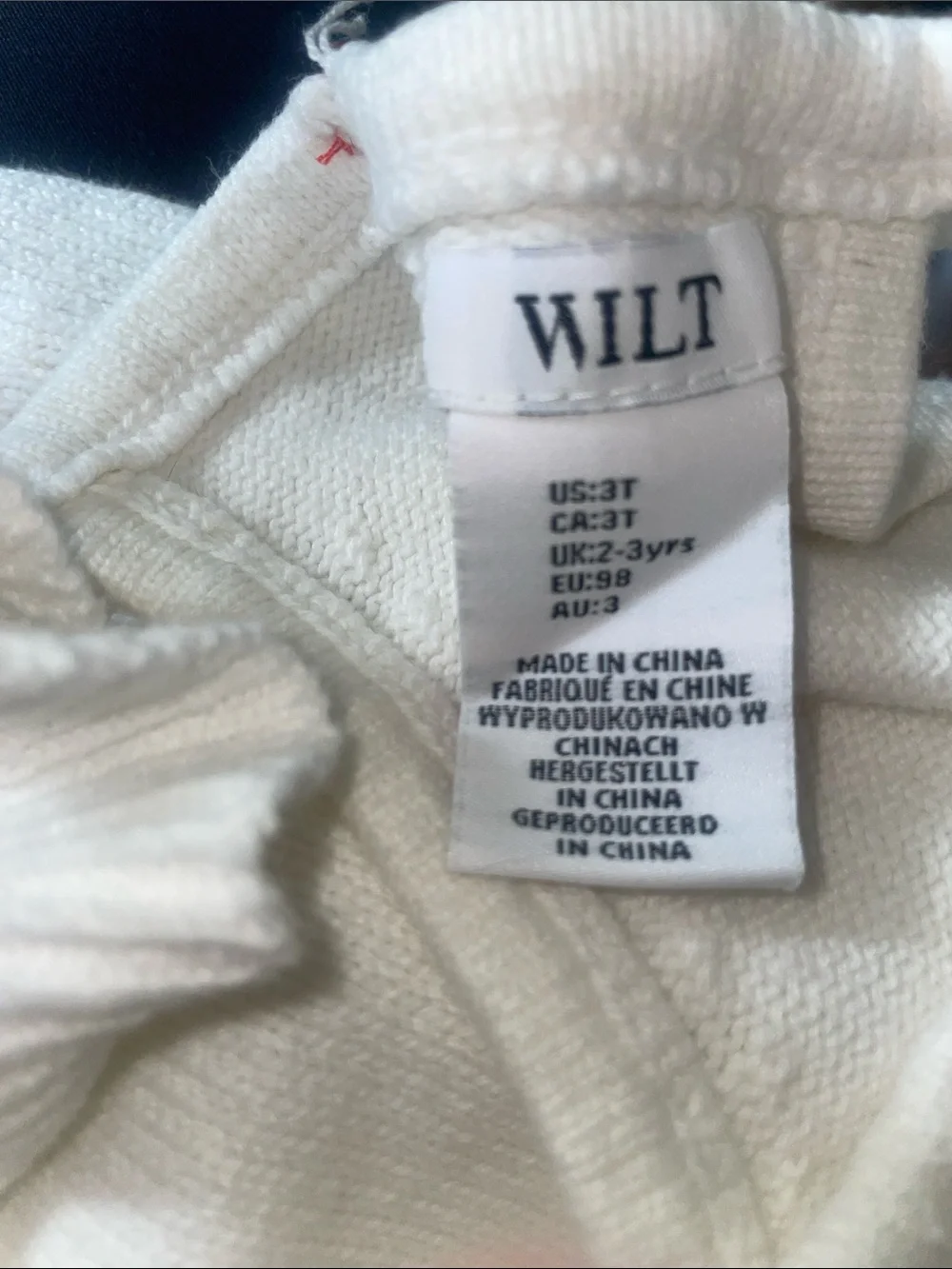 Wilt girls white